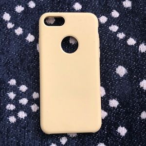 Yellow phone case